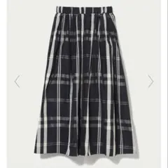 UNITED ARROWS チェック柄フレアスカート 36