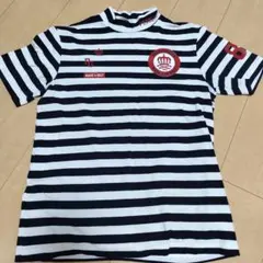 PEARLY GATES ボーダー モックネック シャツのサムネイル