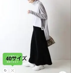 FRAMeWORK コールAラインマキシスカート