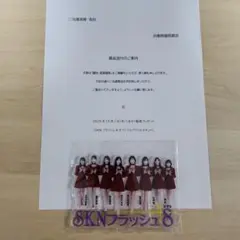 SKNフラッシュ8 アクリルスタンド　非売品　新品未開封　園田競馬