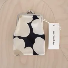 Mini Unikko Korttikukkaro がま口ポーチ