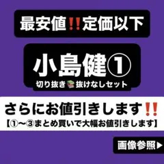 小島健 切り抜き①qアクスタ はぴぬい runway 公式写真 トレカ ちびぬい