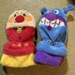 アンパンマン　バイキンマン　手袋