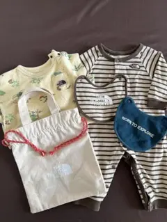 THE NORTH FACE ベビー ロンパース スタイ