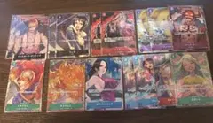 ワンピースカード ボーナスパックプロモカード 11種類 （17枚セット)