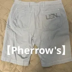 【Pherrow's】フェローズU.S.N US.NAVY ベイカーハーフパンツのサムネイル
