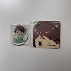 ハイキュー スマイルベースカフェ ぬくぬくスタイル 及川徹 アクスタ コースター