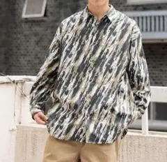 NIKO AND... 総柄プリントシャツ Mサイズ