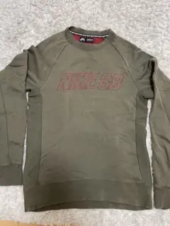 値下げ！Nike SB オリーブグリーン トレーナー送料無料