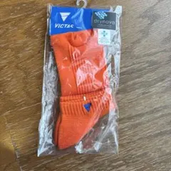 VICTAS V-SX806 卓球用ソックス オレンジ