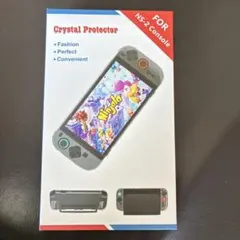 Switch 2 保護カバー クリア ドック対応 耐衝撃 スイッチ2 ケース