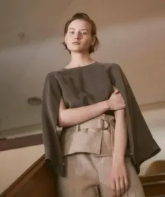 グリーンレーベルリラクシング　フォーマル　カジュアル　ブラウス　日本製