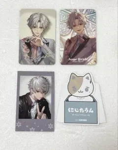 ち*ん様 にじさんじ　フォト風カード にじたうん 葛葉 叶