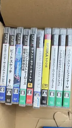 ps3 ゲームソフト まとめ売り ファイナルファンタジー キングダムハーツ 他