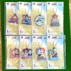 ワンピース　一番くじ　I賞 ラバーチャーム 8種　コンプリートセット