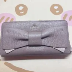ケイトスペード　 kate spade 長財布 財布 リボン ピンクのサムネイル