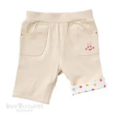 HOT BISCUITS 6部丈ハーフパンツ　80㎝