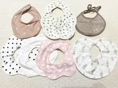 スタイ 7枚セット ナチュラル 女の子 花柄 branshes