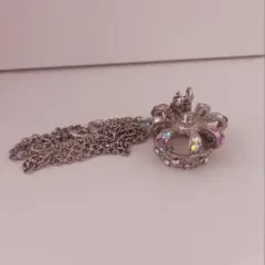 水曜日のアリス 王冠ネックレス (中) シルバーのサムネイル