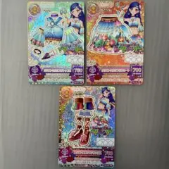 アイカツカード オリエンタルリブラコーデ 3枚セット - メルカリ