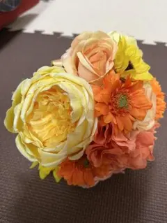 ひまわりとガーベラのブーケ