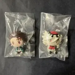 鬼滅の刃　一番くじ上弦の参　ちょこのっこフィギュア　炭治郎&童磨