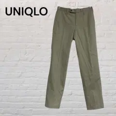 UNIQLO ユニクロ　ベージュ チノパン スリムフィット　テーパードパンツ