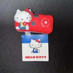 ハローキティ　なつかしモチーフマスコット　カメラ　ぬいぐるみ　タグ付き　サンリオ