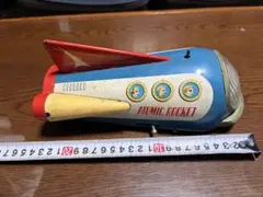 【昭和レトロ】ブリキ製 ATOMIC ROCKET アトミックロケット 日本製 2026年最新】ブリキ アトミックの人気アイテム - メルカリ