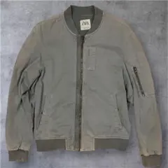 ザラZARA ブルー　ブルゾンジャケット　値下げ不可