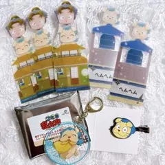 忍たま乱太郎 ヘムヘム 小松田秀作 前髪クリップアクリルキーホルダー セット