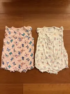 ロンパース 2枚セット 女の子 70cm Cater’s