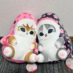 【2種セット】mofusand BIGぬいぐるみ〜桜満開〜