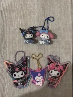 マイメロディ・クロミ アクリルキーホルダー5個セット