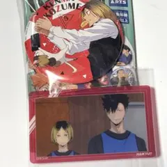 ハイキュー!!　孤爪研磨　Yummyマスコット　缶バッチ　音駒