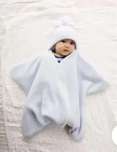 タッペンスアンドクランブル　星形おくるみ　フリース