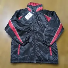 ●新品激安！Champion 中綿 ジャケット 黒/赤　150　USA