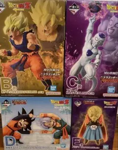一番くじ ドラゴンボール MASTERLISE B賞 C賞 D賞 E賞セット