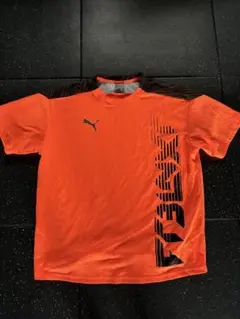 PUMA オレンジ スポーツシャツ