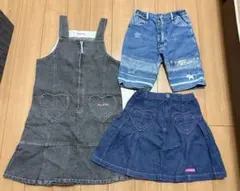 【メゾピアノ まとめ売り】スカート ポンポネット michel Klein
