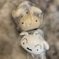 クレヨンしんちゃんマスコットキャップチャーム シロ ネネうさぎ