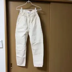 ZARAデニムパンツ ホワイトのサムネイル