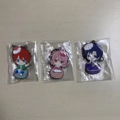 カラフルピーチ キーホルダー 3個セット