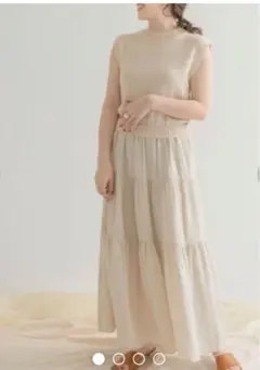 美品 ITEMS URBANRESEARCH ドッキングワンピース