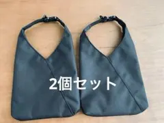 無印良品　ミニ撥水ショルダーバッグ2個セット　　BLACK