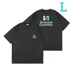 新品 限定 千場 サトシーノ ヴィンテージ加工 Tシャツ L トリプルワン