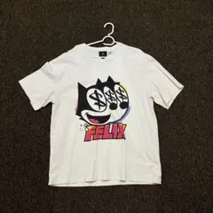 H&M FELIX ホワイト Tシャツ リラックスフィット