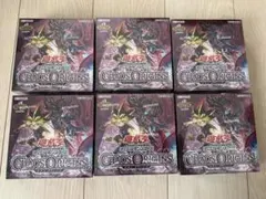 遊戯王 カオスオリジン box 未開封 シュリンク付き 6box - メルカリ