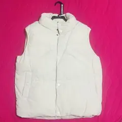 a.t.c.in the attic homme ビッグダウンベスト ホワイト