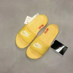 ナイキ ウィメンズ ビクトリーワン スライド イエロー 23cm